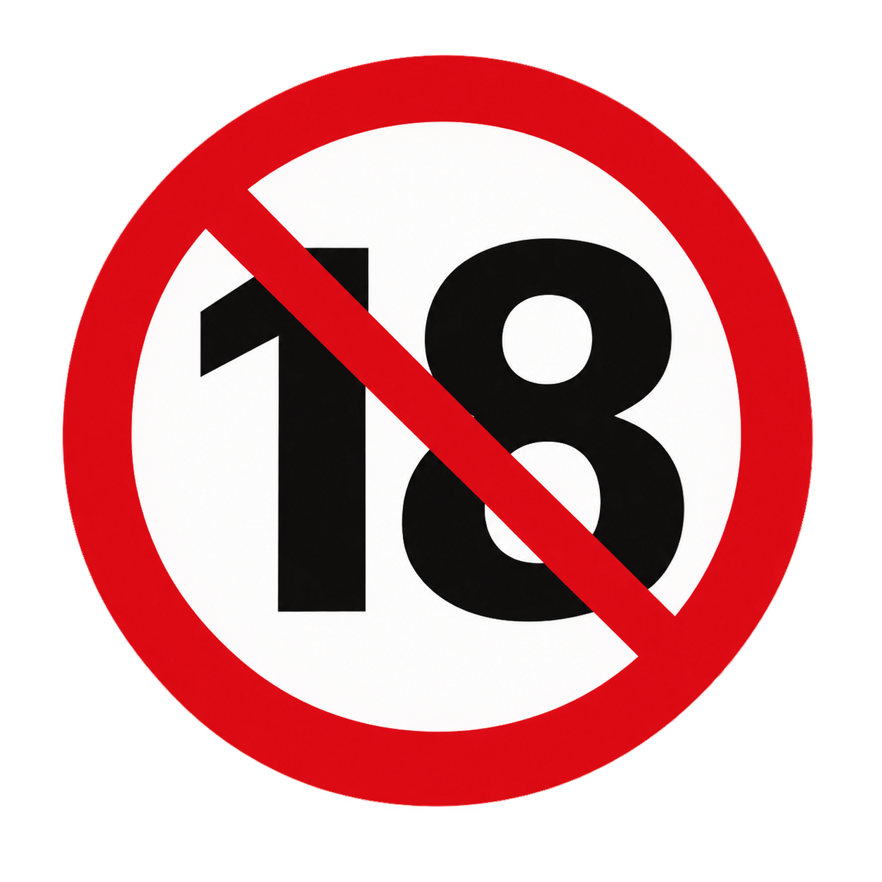 Výrobek není určen osobám mladším 18 let