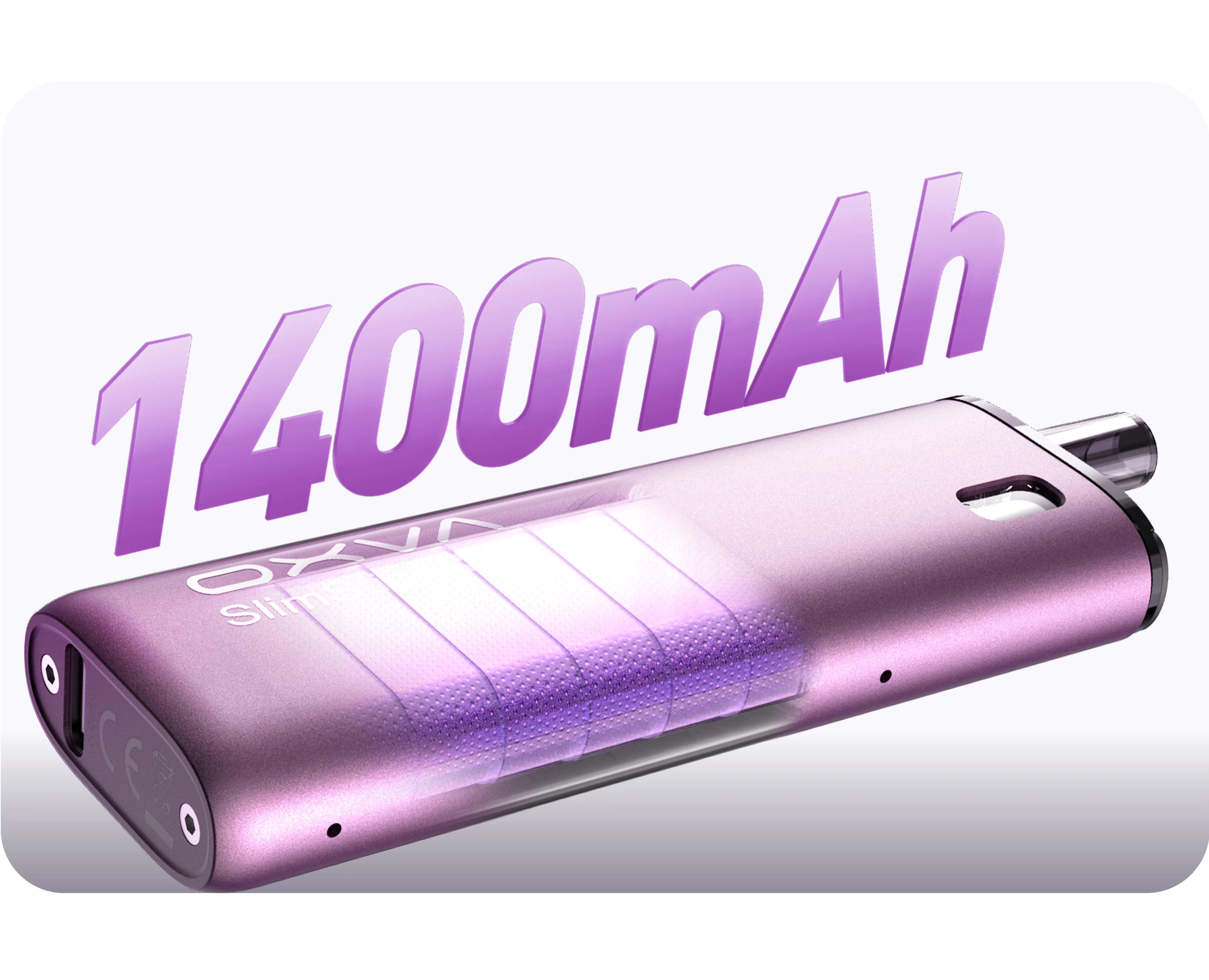 OXVA SlimStick X baterie 1400 mAh