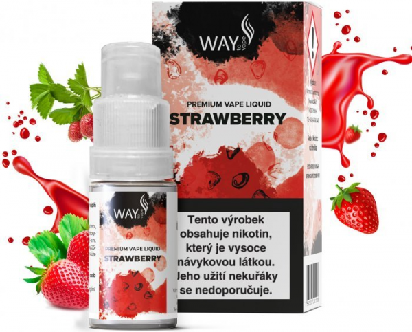 WAY to Vape liquid Strawberry 10ml-3mg