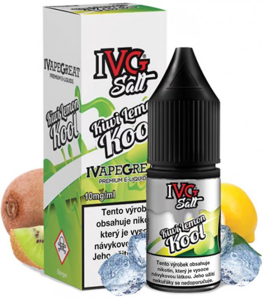 IVG SALT liquid Kiwi Lemon Kool 10ml - 20mg