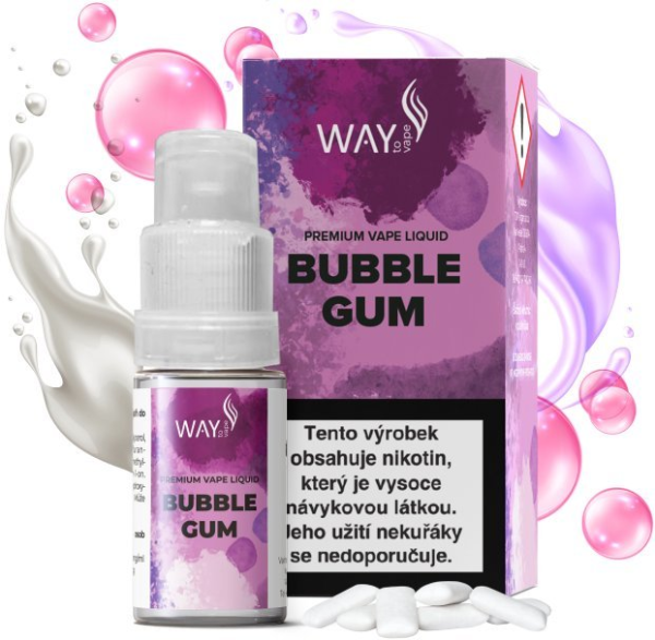 WAY to Vape liquid Bubble Gum 10ml-12mg