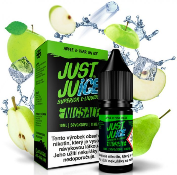 Just Juice SALT liquid Apple & Pear On Ice 10ml - 20mg