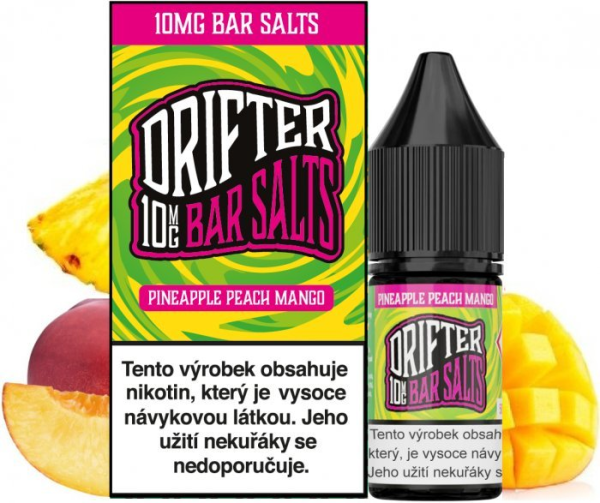 Drifter Bar Salts liquid Pineapple Peach Mango 10ml - 10mg