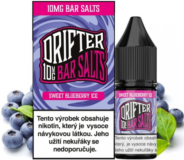 Drifter Bar Salts liquid Sweet Blueberry Ice 10ml - 10mg