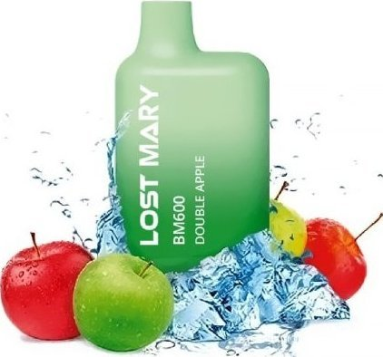Elf Bar LOST MARY BM600 jednorázová elektronická cigareta Double Apple 20mg