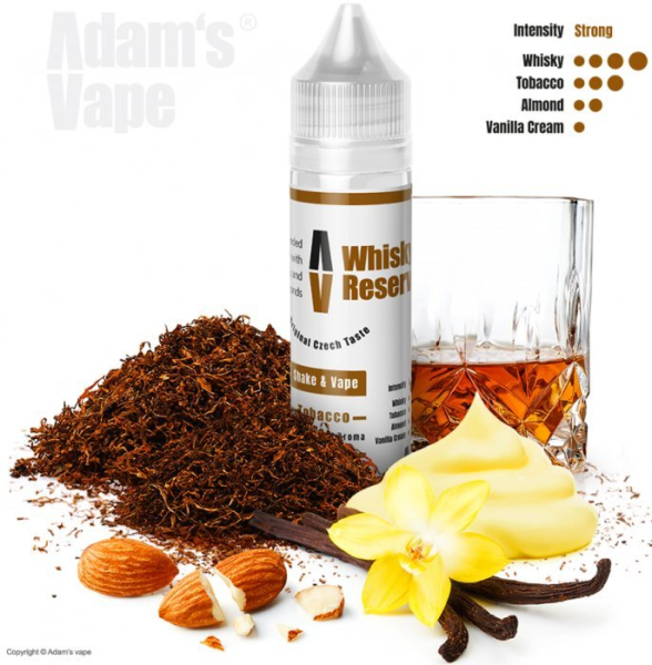Adam´s Vape S&V příchuť Whisky Reserve 10ml