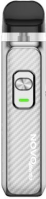 Smoktech Novo Master elektronická cigareta 1000mAh Silver Carbon Fiber
