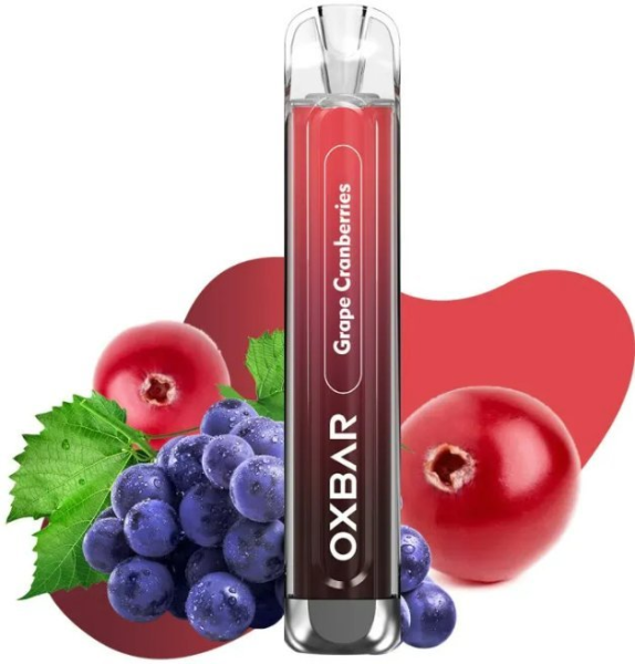 OXVA OXBAR C800 jednorázová elektronická cigareta Grape Cranberries 16mg