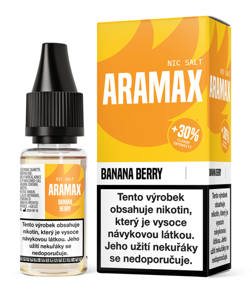Salt liquid Banana Berry (Banán a bobule) 10ml - 10mg (2)