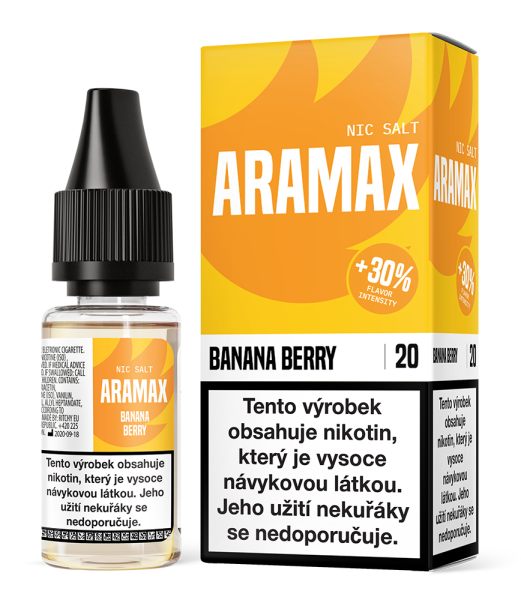 Salt liquid Banana Berry (Banán a bobule) 10ml - 10mg (2)