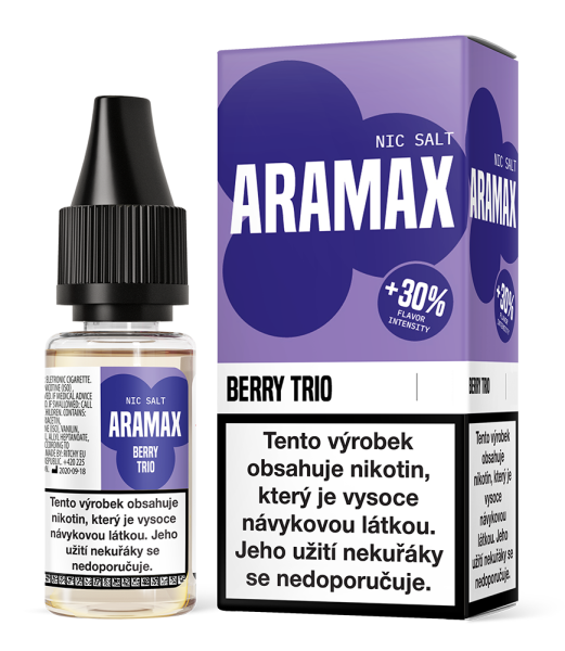 Salt liquid Banana Berry (Banán a bobule) 10ml - 10mg (2)