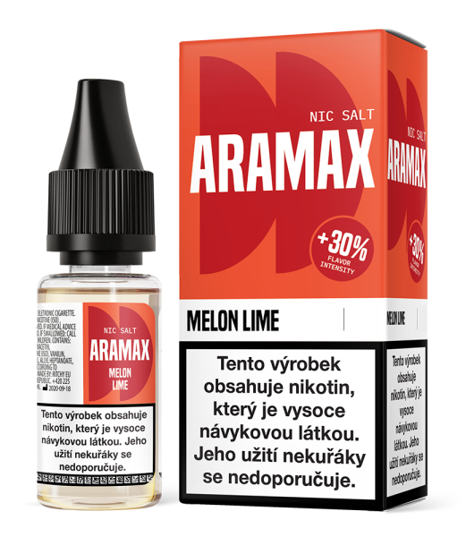 Salt liquid Melon Lime (Meloun s limetkou) 10ml - 10mg (3)