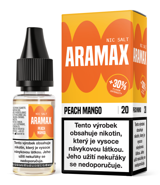 Salt liquid Peach Mango (Broskev a mango) 10ml - 10mg (2)
