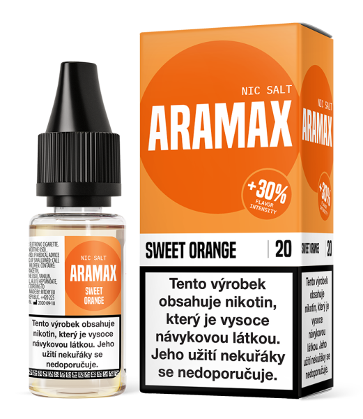 Salt liquid Sweet Orange (Sladký pomeranč) 10ml - 10mg (2)