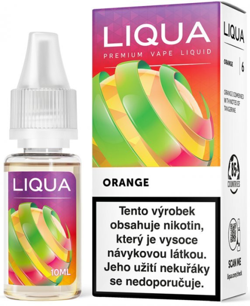 Ritchy Liqua Elements liquid Orange 10ml-18mg (Pomeranč)