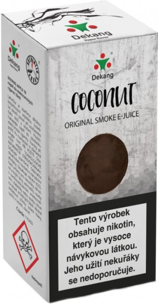 Dekang liquid Coconut 10ml - 3mg (Kokos)