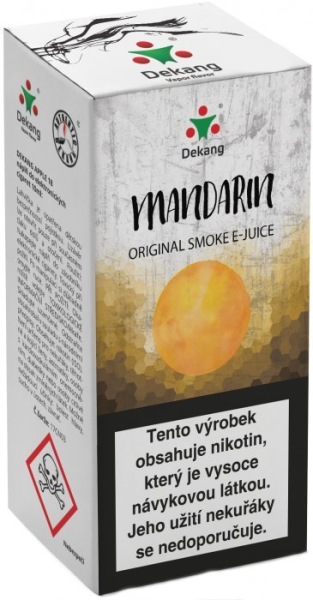 Dekang liquid Mandarin 10ml - 3mg (Mandarinka)