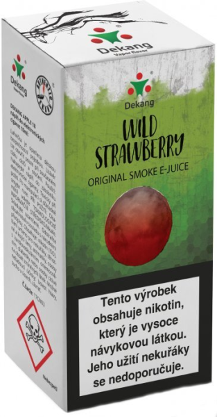 Dekang liquid Wild Strawberry 10ml - 3mg (Lesní jahoda)