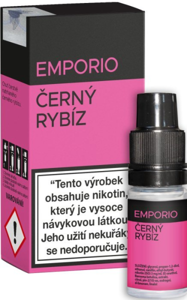 Imperia Emporio liquid Černý Rybíz 10ml - 6mg