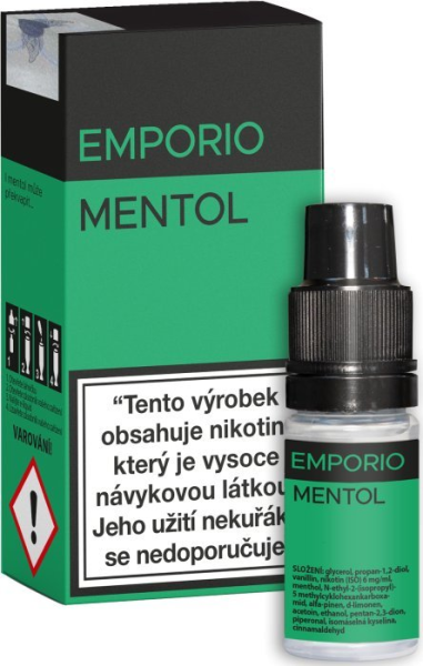 Imperia Emporio liquid Mentol 10ml - 12mg