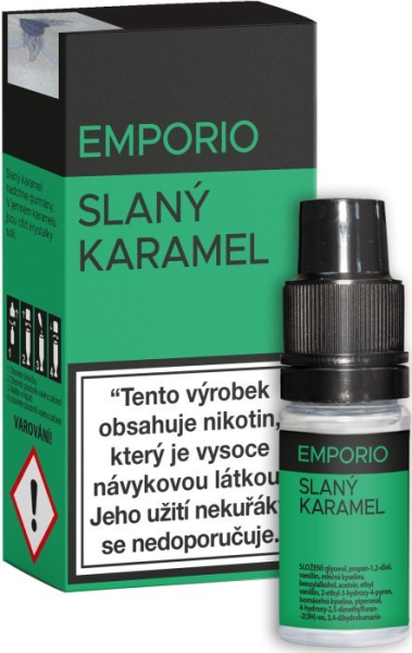 Imperia Emporio liquid Slaný Karamel 10ml - 12mg