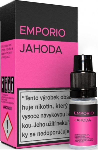 Imperia Emporio liquid Jahoda 10ml - 3mg