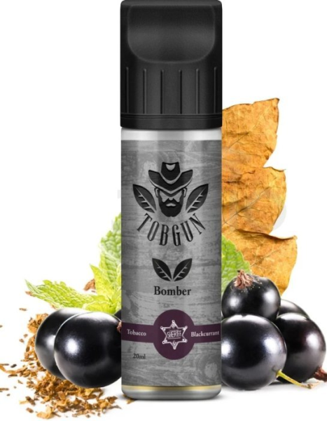 TobGun S&V příchuť Bomber (tabák + černý rybíz) 10ml