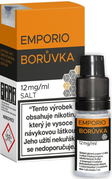 Imperia Emporio SALT liquid Blueberry (Borůvka) 10ml - 12mg