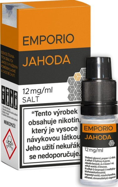 Imperia Emporio SALT liquid Jahoda 10ml - 12mg