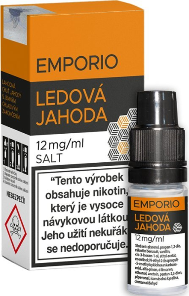 Imperia Emporio SALT liquid Ledová Jahoda 10ml - 12mg