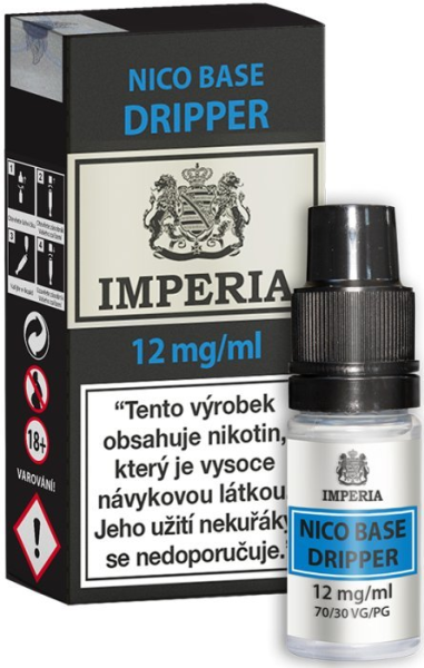 Imperia nikotinová báze Dripper PG30-VG70 10ml-12mg