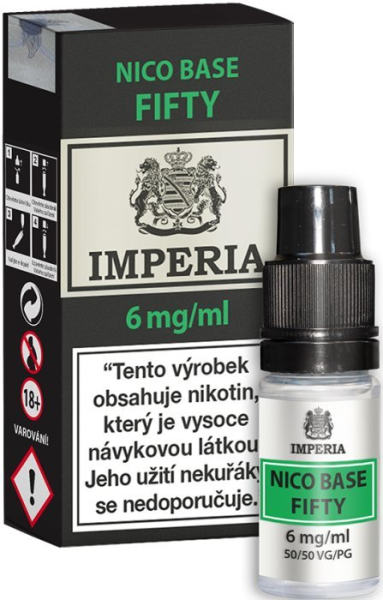 Imperia nikotinová báze Fifty PG50-VG50 10ml-6mg