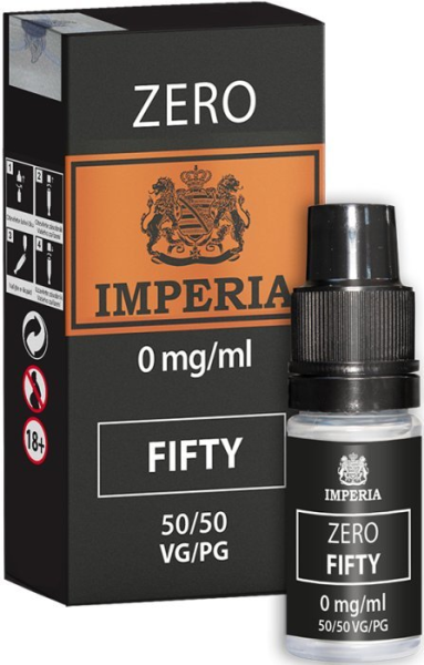 Imperia ZERO Fifty beznikotinová báze PG50-VG50 10ml-0mg