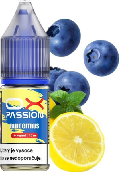OXVA OX PASSION Salt liquid Blue Citrus 10ml - 10mg