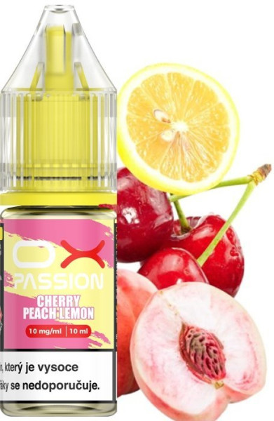 OXVA OX PASSION Salt liquid Cherry Peach Lemon 10ml - 20mg