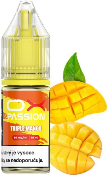 OXVA OX PASSION Salt liquid Triple Mango 10ml - 20mg
