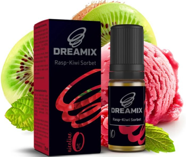 Dreamix Liquid Malina a kiwi sorbet (Rasp-Kiwi Sorbet) 10ml - 0mg