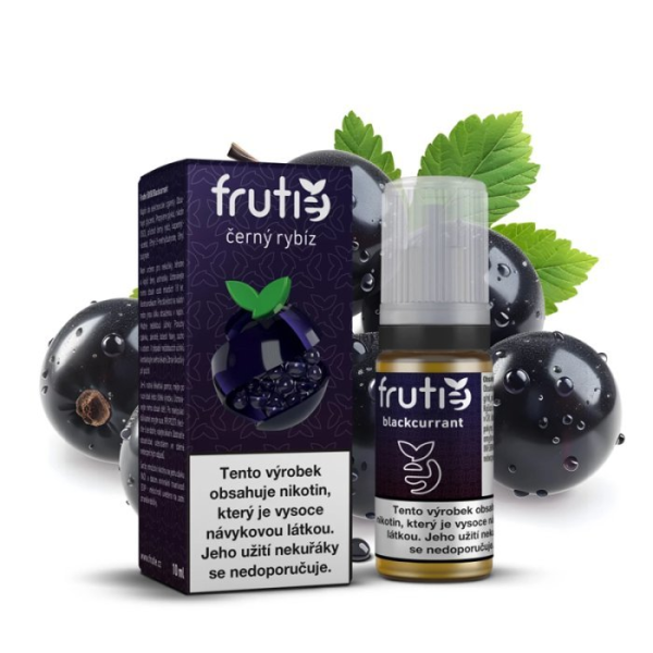 Frutie 50/50 liquid Černý rybíz (Blackcurrant) 10ml - 6mg