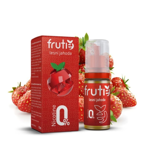 Frutie 50/50 liquid Lesní jahoda (Forest Strawberry) 10ml - 0mg