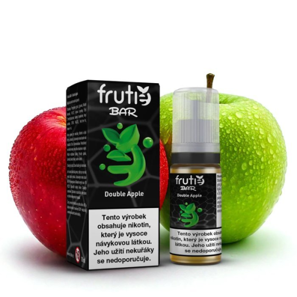 Frutie Bar Juice liquid Dvojité jablko (Double Apple) 10ml - 10mg