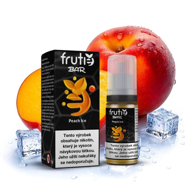 Frutie Bar Juice liquid Chladivá broskev (Peach Ice) 10ml - 20mg