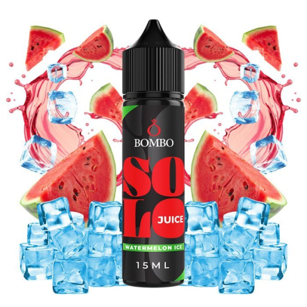 Bombo Solo Juice S&V příchuť Watermelon Ice (Ledový vodní meloun) 15ml