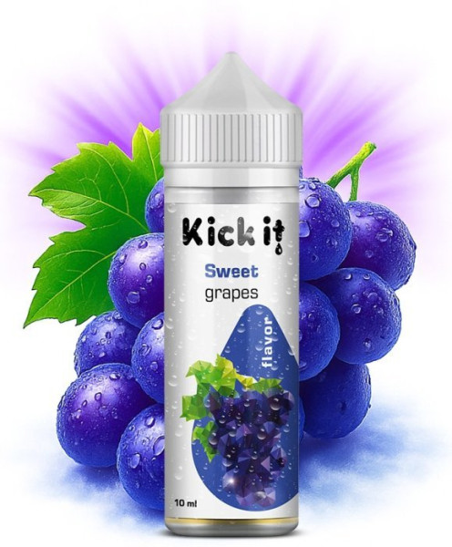 Kickit S&V příchuť Sweet Grapes 10ml