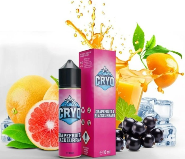 Cryo S&V příchuť Grapefruit and Blackcurrant 20ml (2)