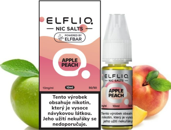 Nic SALT liquid Apple Peach 10ml - 10mg (4)