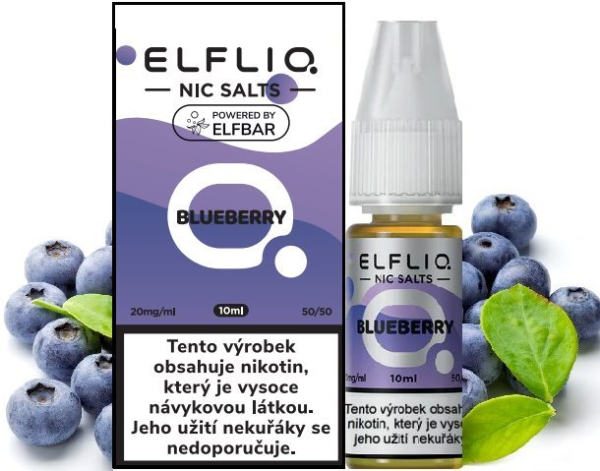 Nic SALT liquid Blueberry 10ml - 20mg (4)