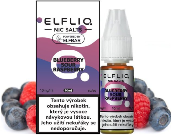 Nic SALT liquid Blueberry Sour Raspberry 10ml - 10mg (4)