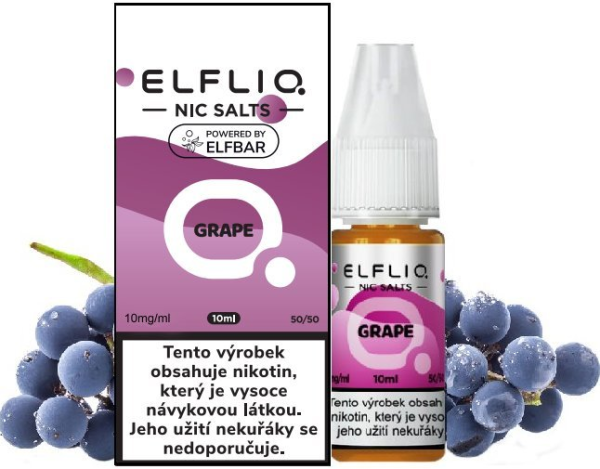 Nic SALT liquid Grape 10ml - 10mg (4)