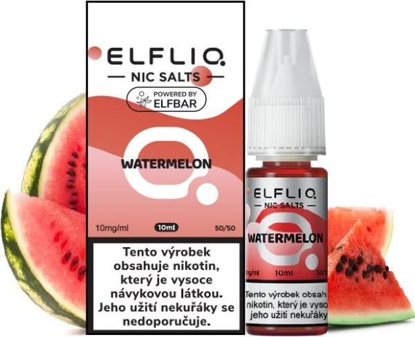 Nic SALT liquid Watermelon 10ml - 10mg (4)