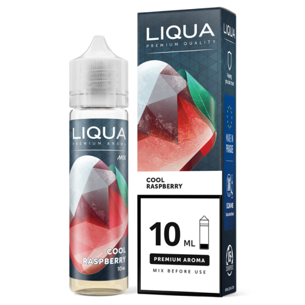Liqua Mix&Go příchuť Cool Raspberry 10ml (2)